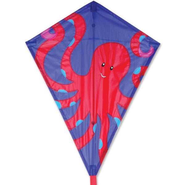 25 in. Diamond Kite - Octopus