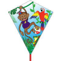 25 in. Diamond Kite - Monkey