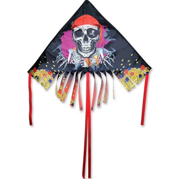 42 in. Fringe Delta Kite - Pirate