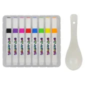 Water Art 8 Pack Water Markers with Spoon