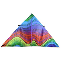 9 ft. Delta Kite - Electromagnetic Rainbow