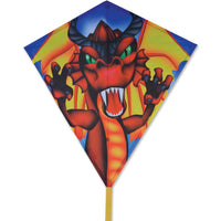 30 in. Diamond Kite - Flame Wing Dragon